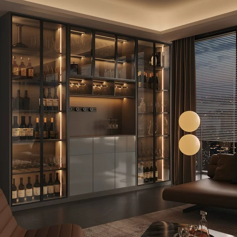 Mueble de lujo ligero estilo i - Wine & Beer Unlimited Spirits Photos reseña y precio