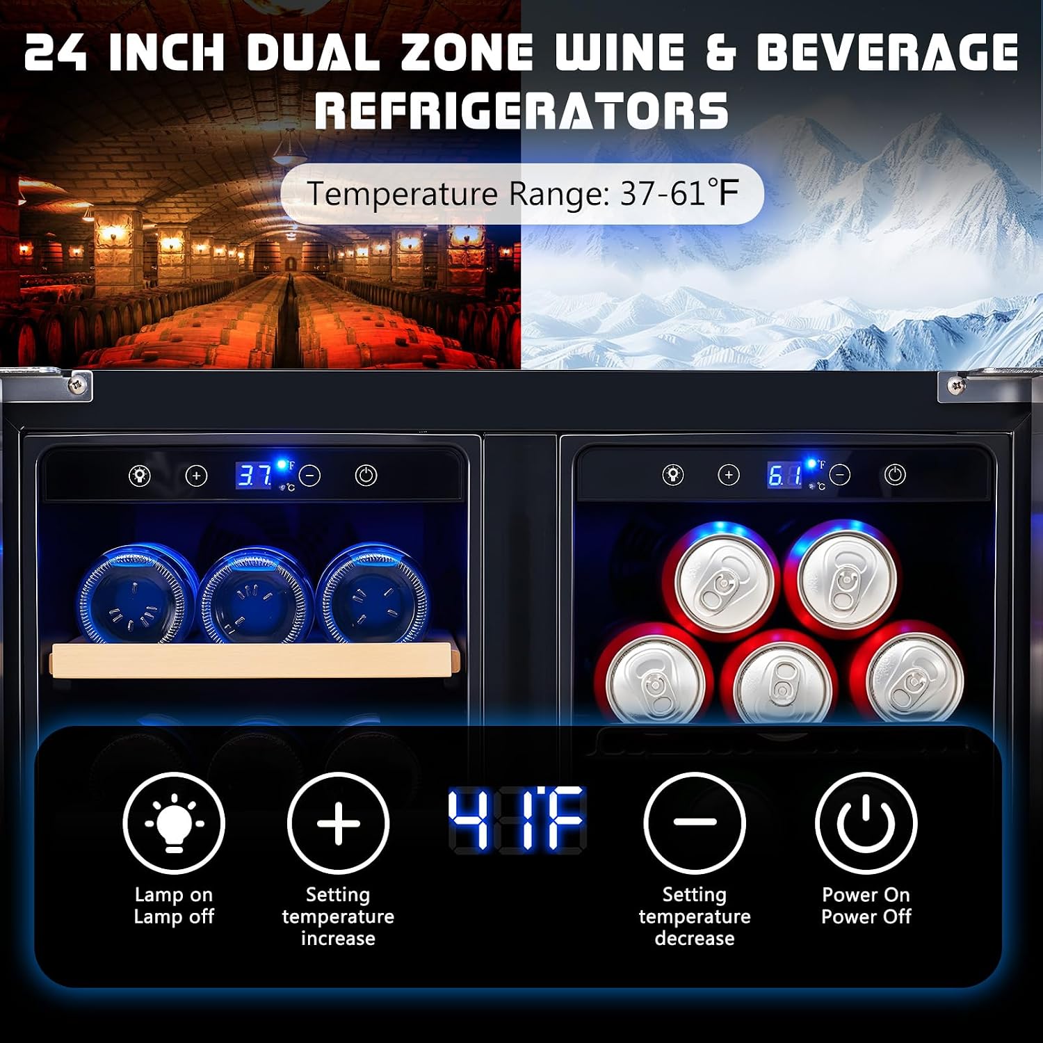 Refrigerador para Bebidas, Nev - Beer Wine Zone reseña y precio