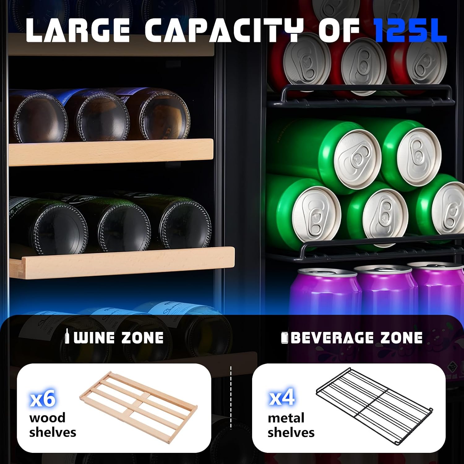 Refrigerador para Bebidas, Nev - Beer Wine Zone reseña y precio