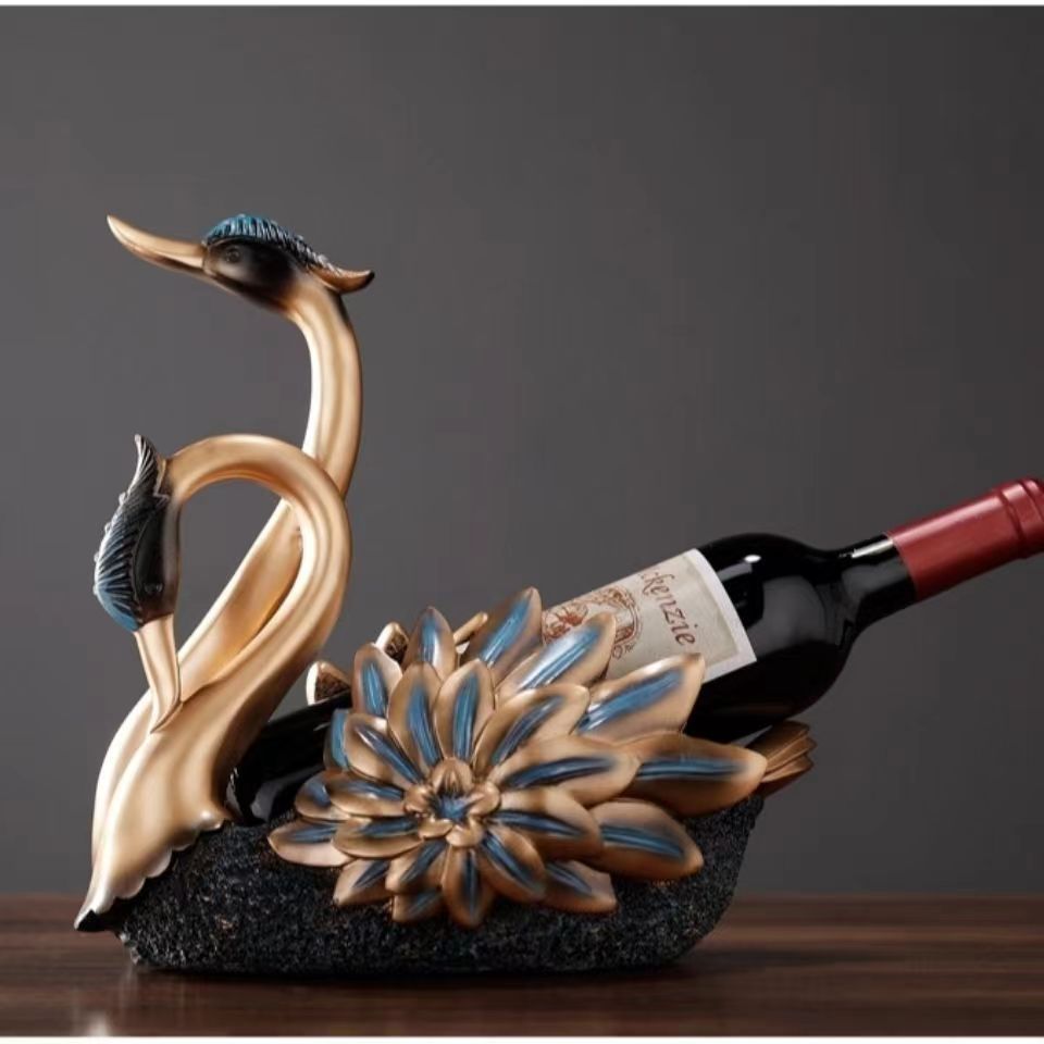 Estante de vino tinto de cisne - Wine Beer Europe reseña y precio