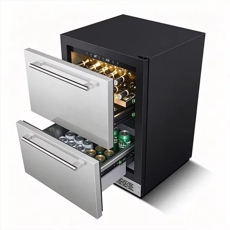Refrigerador de Doble Zona Int - Beer Wine Zone reseña y precio