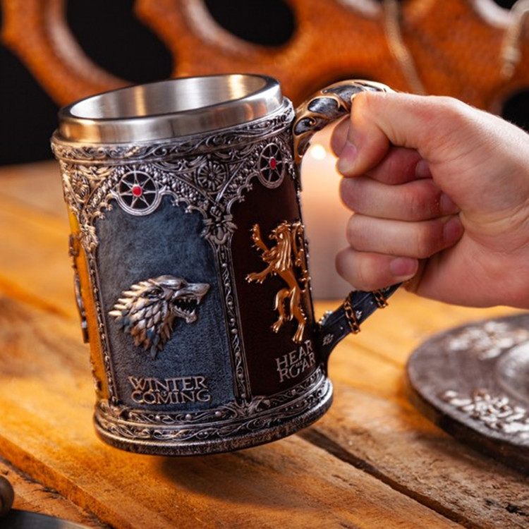 Tazas de tronos de resina de a - Wine Beer Europe reseña y precio