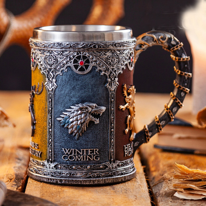 Tazas de tronos de resina de a - Wine Beer Europe reseña y precio